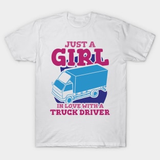 Girl In Love With A Truck Driver T-Shirt